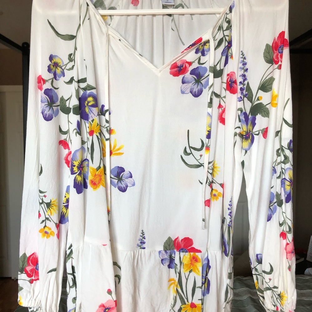 Floral Long Sleeve Blouse